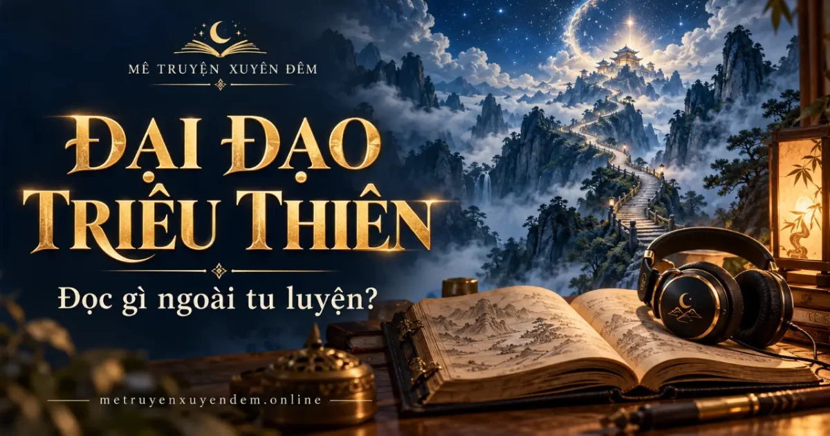 Đại Đạo Triều Thiên: đọc gì ngoài hành trình tu luyện?