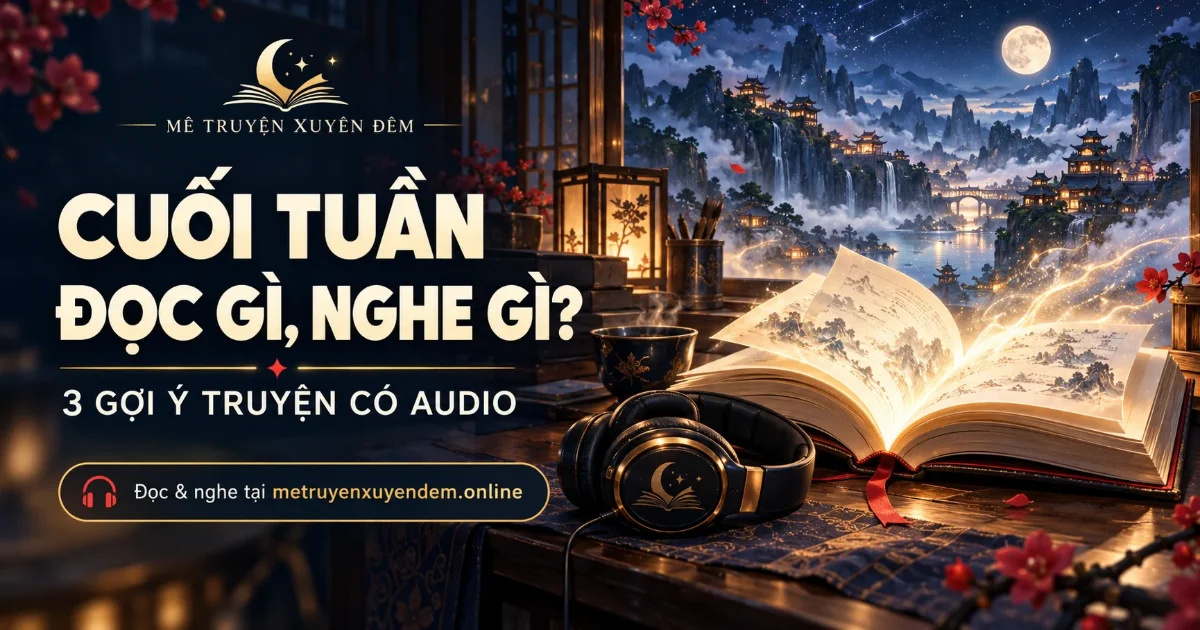 Cuối tuần đọc gì, nghe gì? 3 truyện có audio đáng thử
