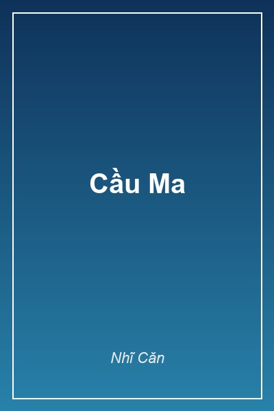 Bìa Cầu Ma