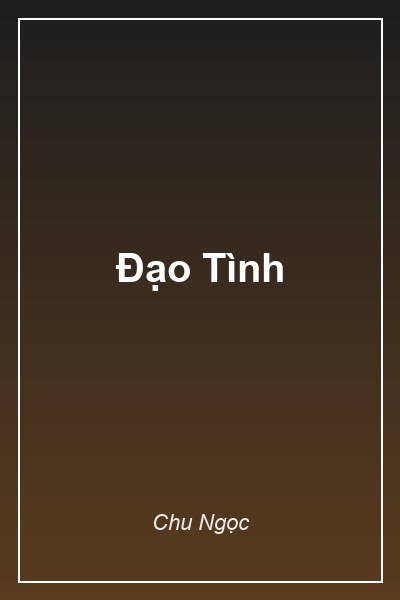 Bìa Đạo Tình