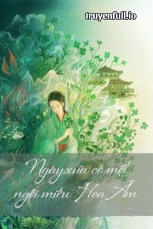 Bìa Ngày Xưa Có Một Ngôi Miếu Thờ Hoa Âm
